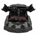 Elektrické autíčko Lamborghini Aventador SV 2x200W 24V - dvojmiestne - sivé